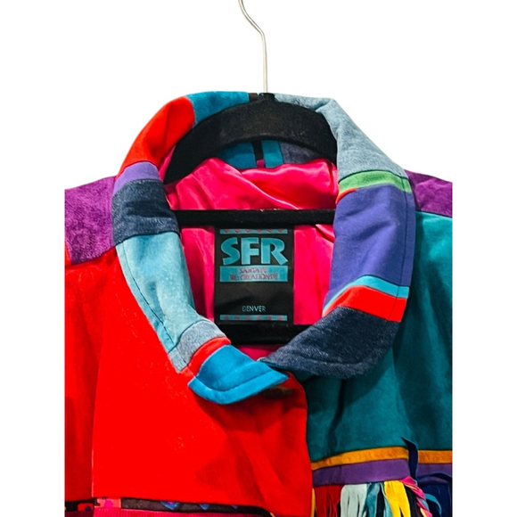 SFR Santa Fe Recreations NWT Jacoma Deluxe 5000 Dx Edition Size Med RARE Fringe - Picture 2 of 12